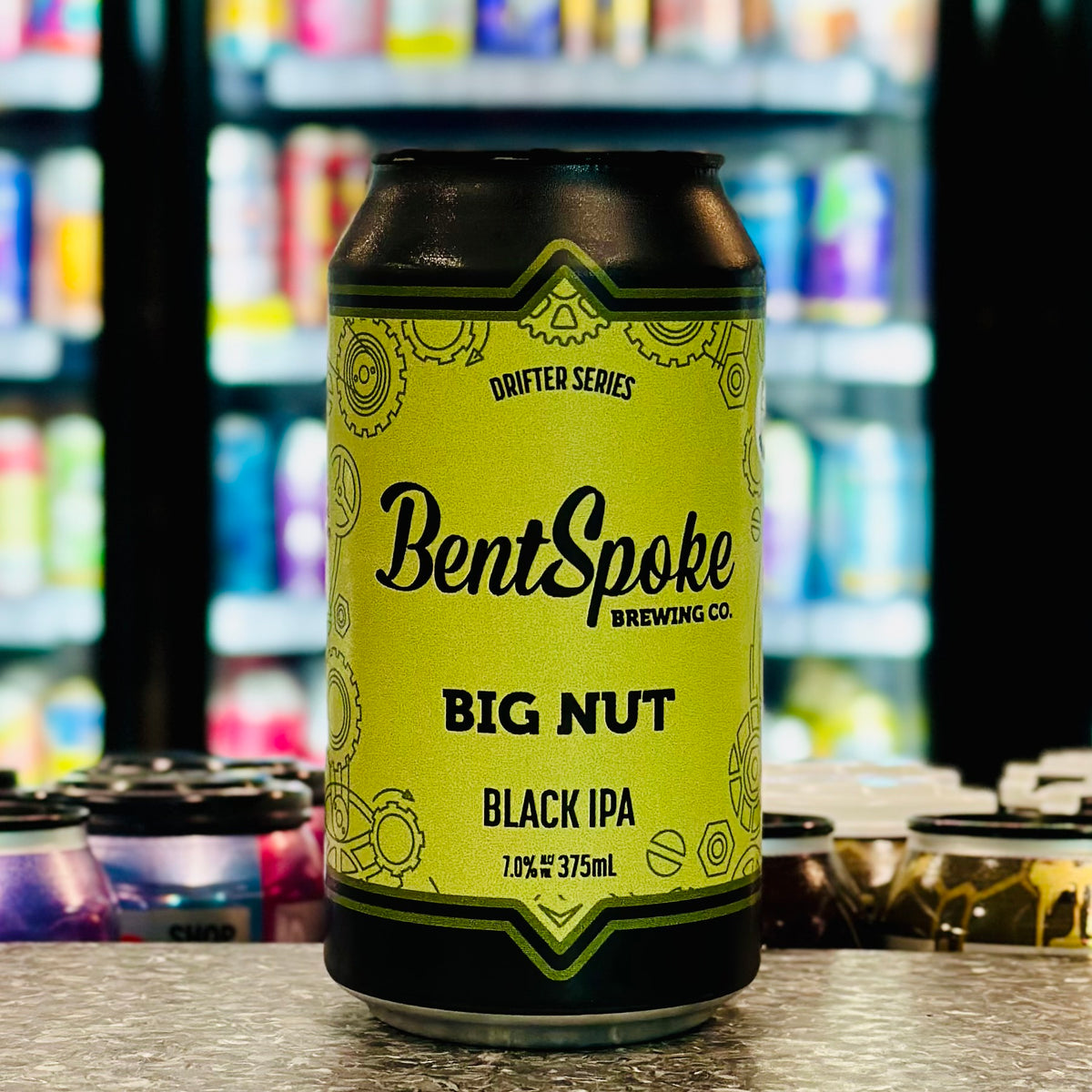 MIX 6 OR MORE GET 20% OFF' BENTSPOKE BIG NUT BLACK IPA 7% ABV