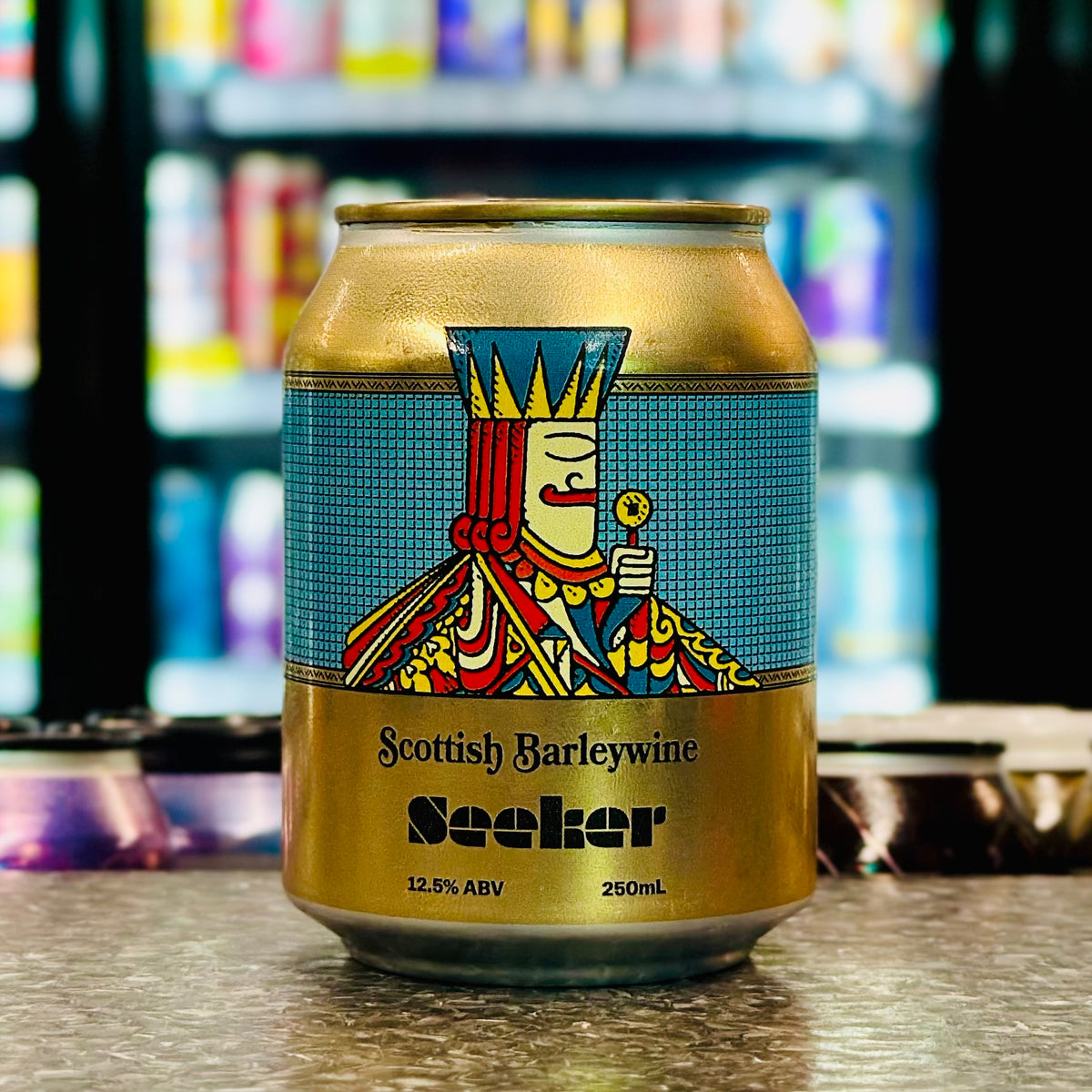 MIX 6 OR MORE GET 20% OFF' SEEKER BREWING SCOTTISH BARLEYWINE 12.5% ABV