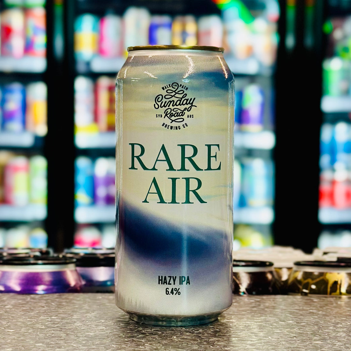 MIX 6 OR MORE GET 20% OFF' SUNDAY ROAD BREWING RARE AIR HAZY IPA 6.4% ABV