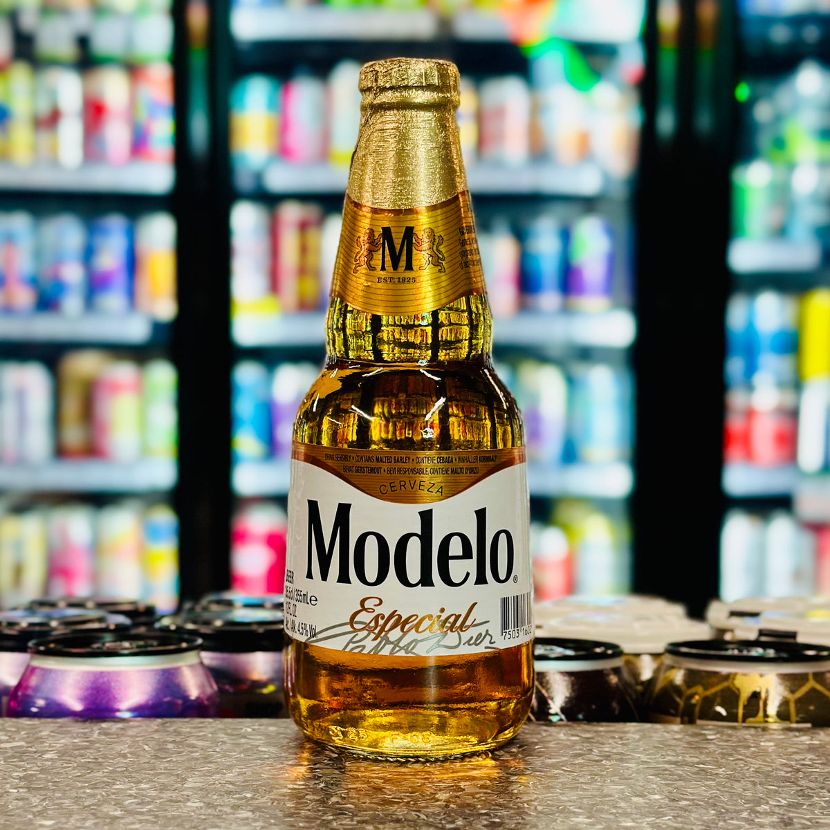 MIX 6 OR MORE GET 20% OFF' MODELO ESPECIAL CERVEZA 4.5% ABV