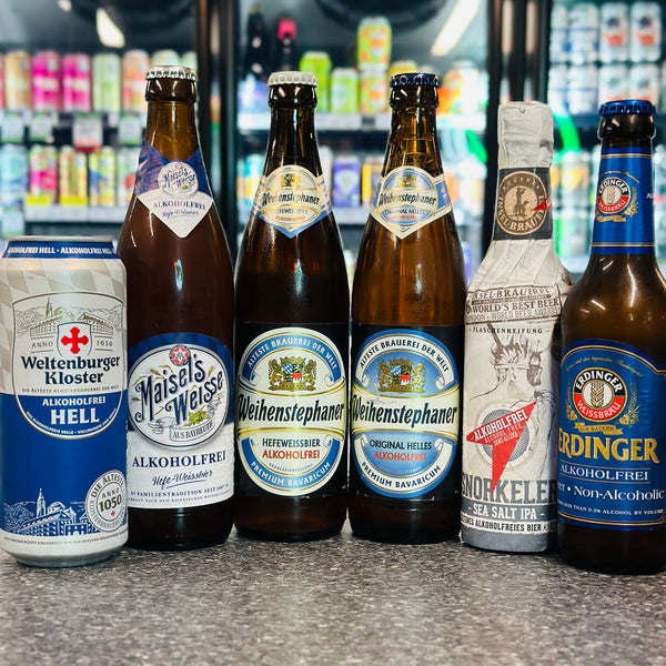 IMPORTED GERMAN NON ALCOHOLIC BEER MIXED 6