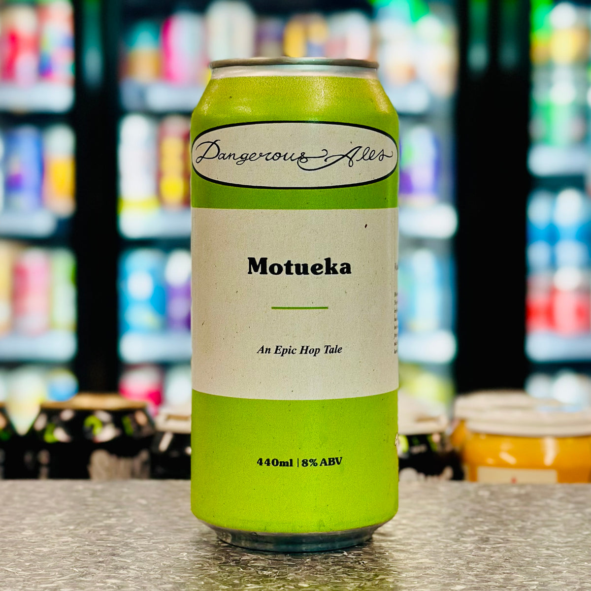 MIX 6 OR MORE GET 20% OFF' DANGEROUS ALES BREWING AN EPIC HOP TALE: MOTUEKA DOUBLE IPA 8% ABV
