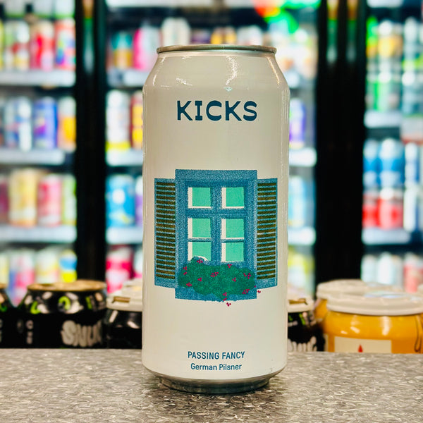 MIX 6 OR MORE GET 20% OFF' KICKS BREWING PASSING FANCY GERMAN PILSNER 5.2% ABV