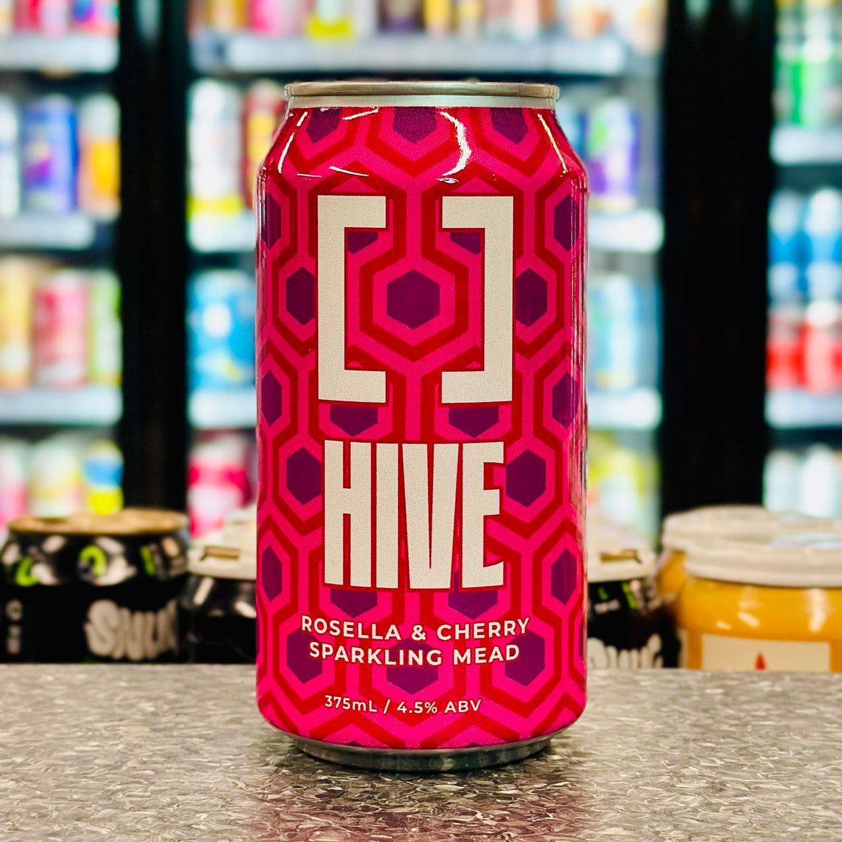 MIX 6 OR MORE GET 20% OFF' WORKING TITLE HIVE ROSELLA & CHERRY SPARKLING MEAD 4.5% ABV