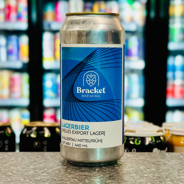MIX 6 OR MORE GET 20% OFF' BRACKET BREWING OFFSET LAGERBIER HELLES EXPORT LAGER 5.9% ABV