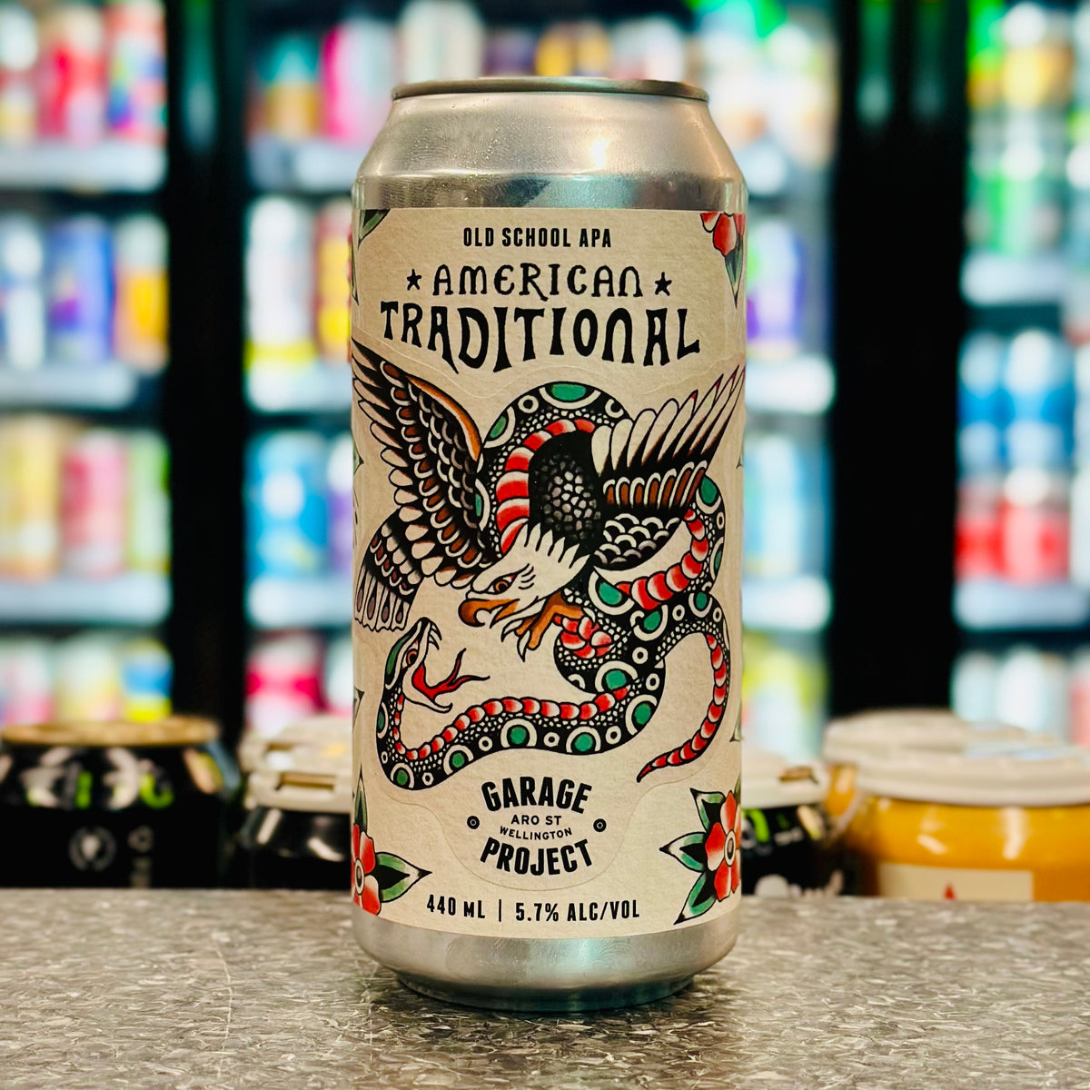 MIX 6 OR MORE GET 20% OFF' GARAGE PROJECT TOUGHIE STICKER #1 AMERICAN PALE ALE 5.7% ABV