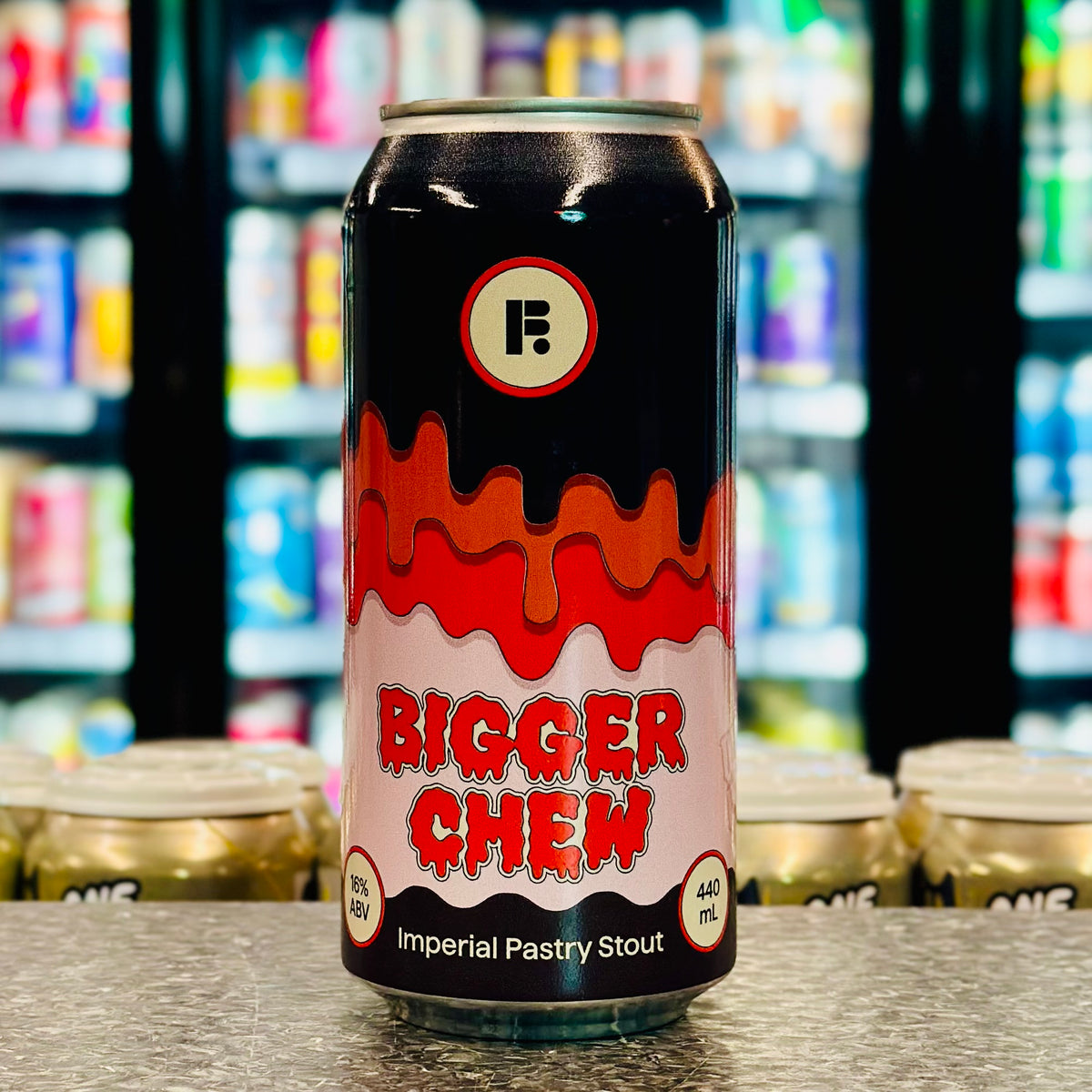 MIX 6 OR MORE GET 20% OFF' FUTURE BREWING BIGGER CHEW IMPERIAL PASTRY STOUT 16% ABV