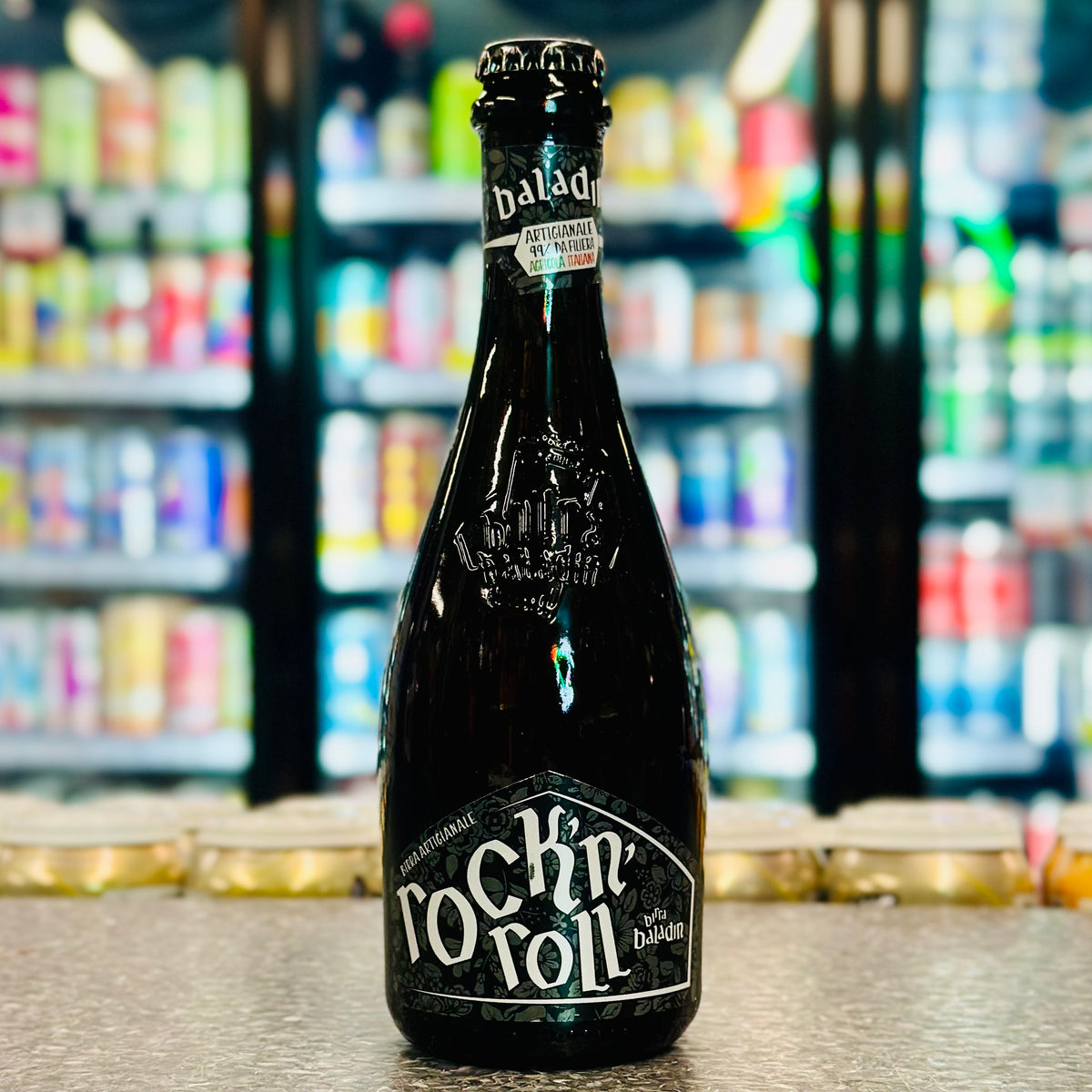 MIX 6 OR MORE GET 20% OFF' BIRRA BALADIN ROCK N ROLL AMERICAN PALE ALE 7.5% ABV (330ML)
