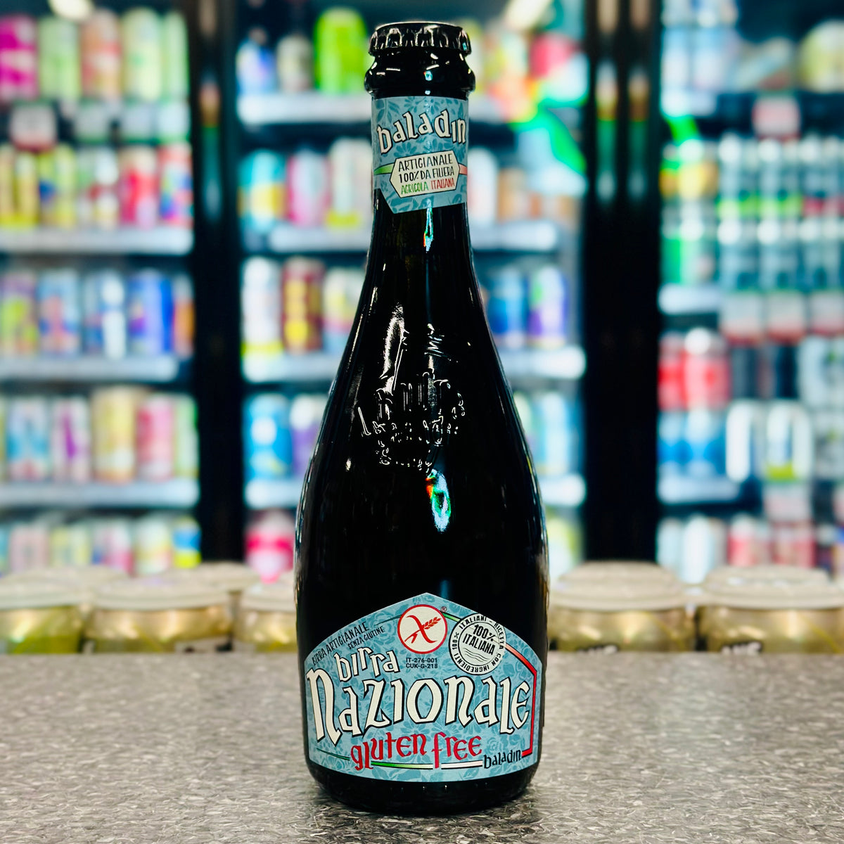 MIX 6 OR MORE GET 20% OFF' BIRRA BALADIN NAZIONALE GLUTEN FREE 6% ABV (330ML)
