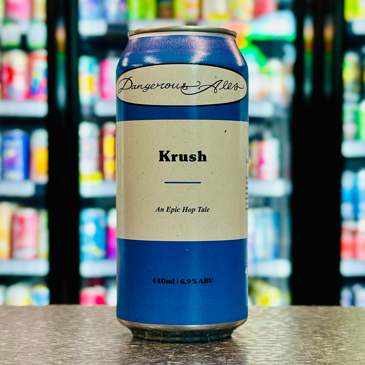 MIX 6 OR MORE GET 20% OFF' DANGEROUS ALES BREWING AN EPIC HOP TALE: KRUSH IPA 6.9% ABV
