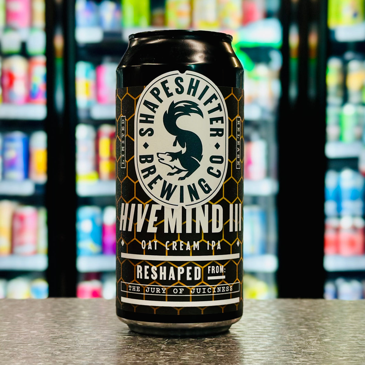 MIX 6 OR MORE GET 20% OFF' SHAPESHIFTER BREWING HIVE MIND III OAT CREAM IPA 6.5% ABV