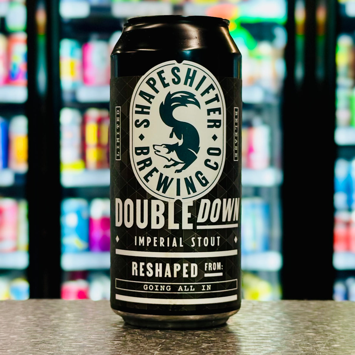 MIX 6 OR MORE GET 20% OFF' SHAPESHIFTER BREWING DOUBLE DOWN IMPERIAL STOUT 9% ABV