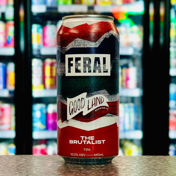 'MIX 6 OR MORE GET 20% OFF' GOOD LAND BREWING X FERAL THE BREWING BRUTALIST TRIPLE IPA 10% ABV