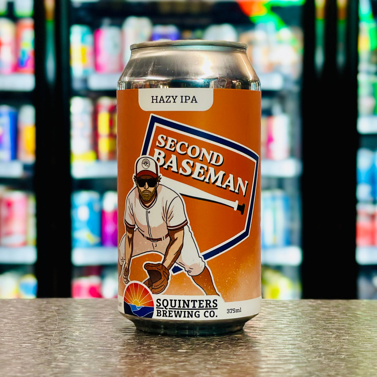 MIX 6 OR MORE GET 20% OFF' SQUINTERS BREWING SECOND BASEMAN HAZY IPA 6.7% ABV
