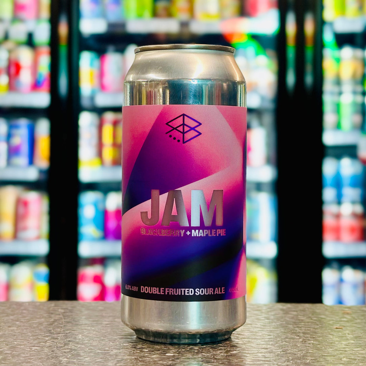 MIX 6 OR MORE GET 20% OFF' RANGE BREWING JAM BLACKBERRY + MAPLE SOUR  6% ABV