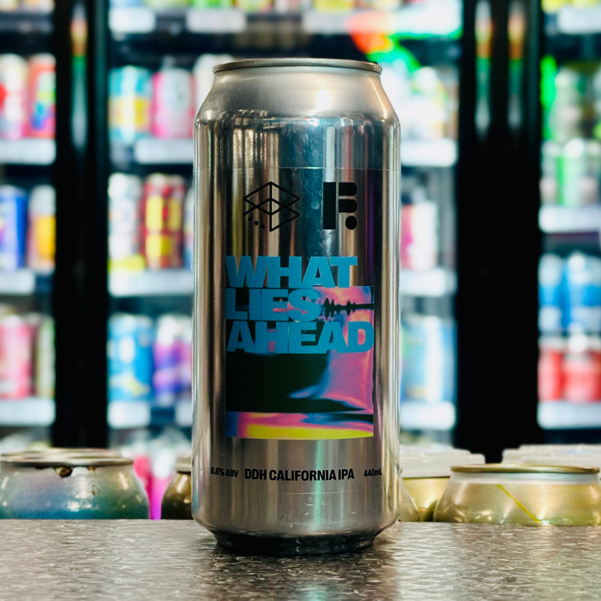 MIX 6 OR MORE GET 20% OFF' RANGE BREWING X FUTURE BREWING WHAT LIES AHEAD DDH CALI IPA 6.8% ABV