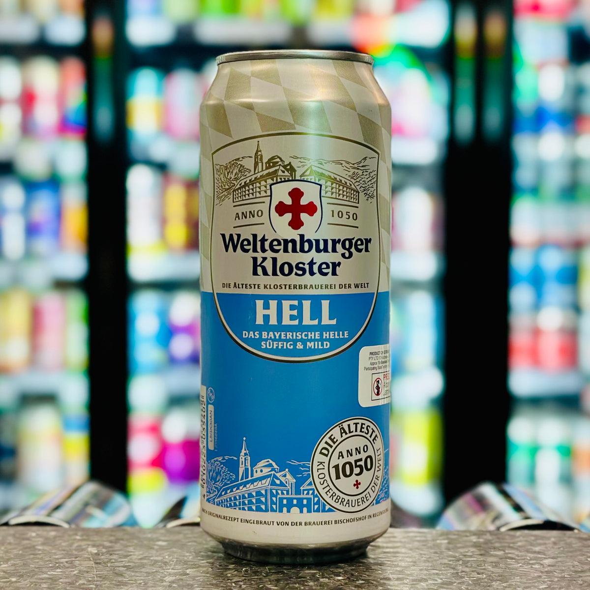 MIX 6 OR MORE GET 20% OFF' WELTEBURGER KLOSTER HELL 4.9% ABV