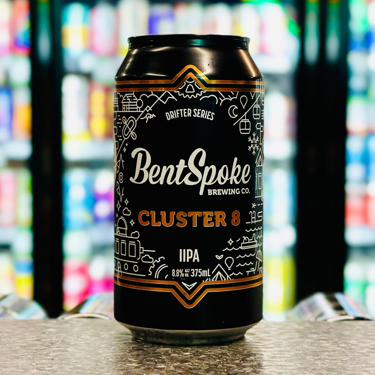 MIX 6 OR MORE GET 20% OFF' BENTSPOKE CLUSTER 8 IIPA 8.8% ABV