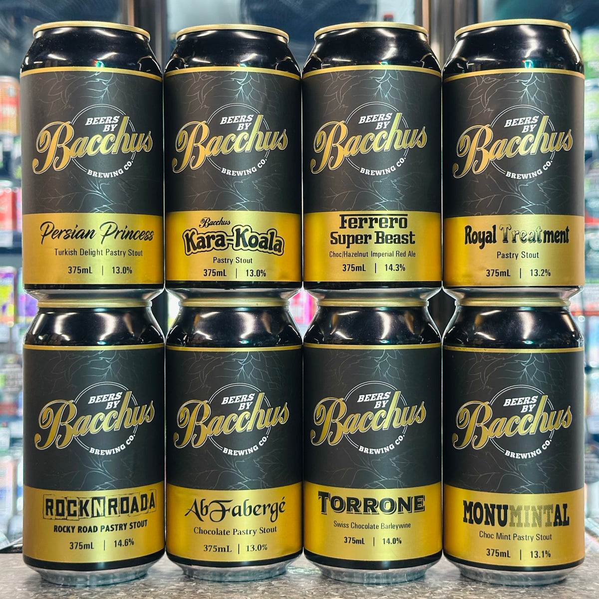 BACCHUS BREWING INDULGENT CHOCOLATE BUNDLE PACK