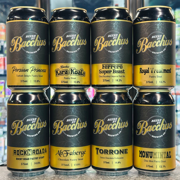 BACCHUS BREWING INDULGENT CHOCOLATE BUNDLE PACK