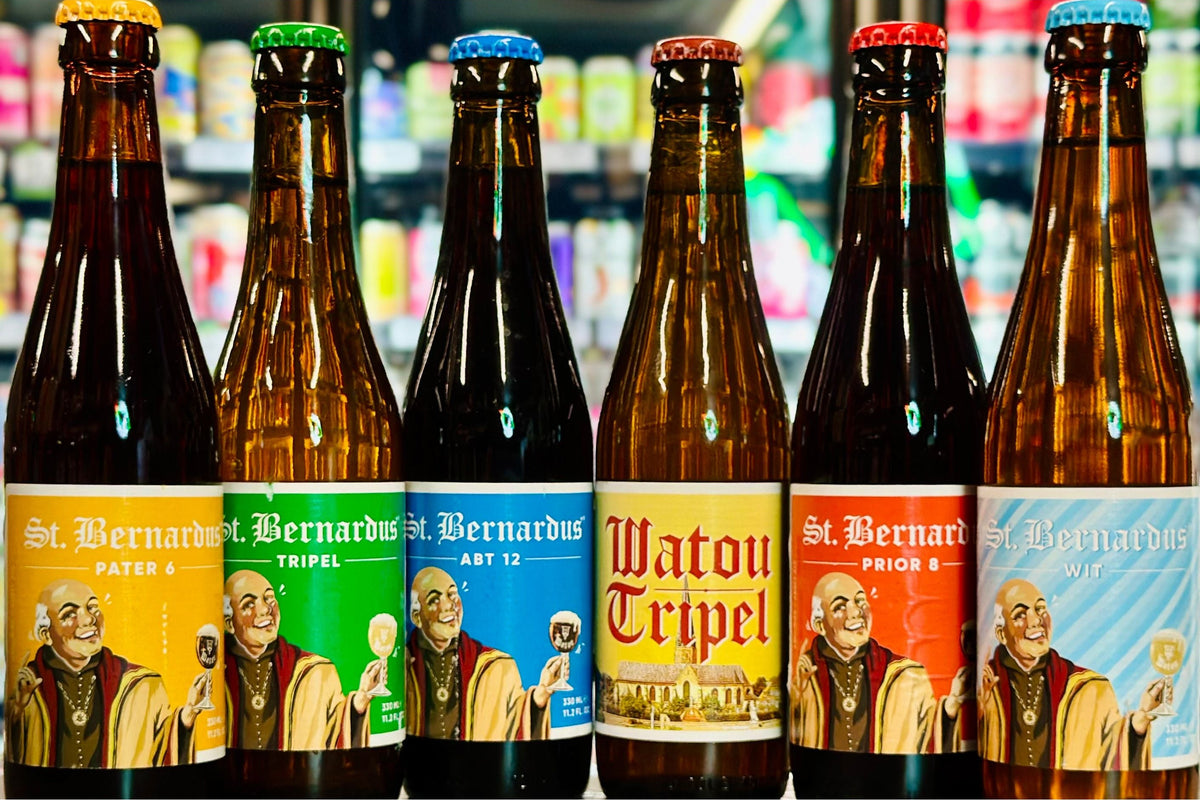 ST. BERNADUS BELGIUM MIXED 6 BOTTLES 330ML