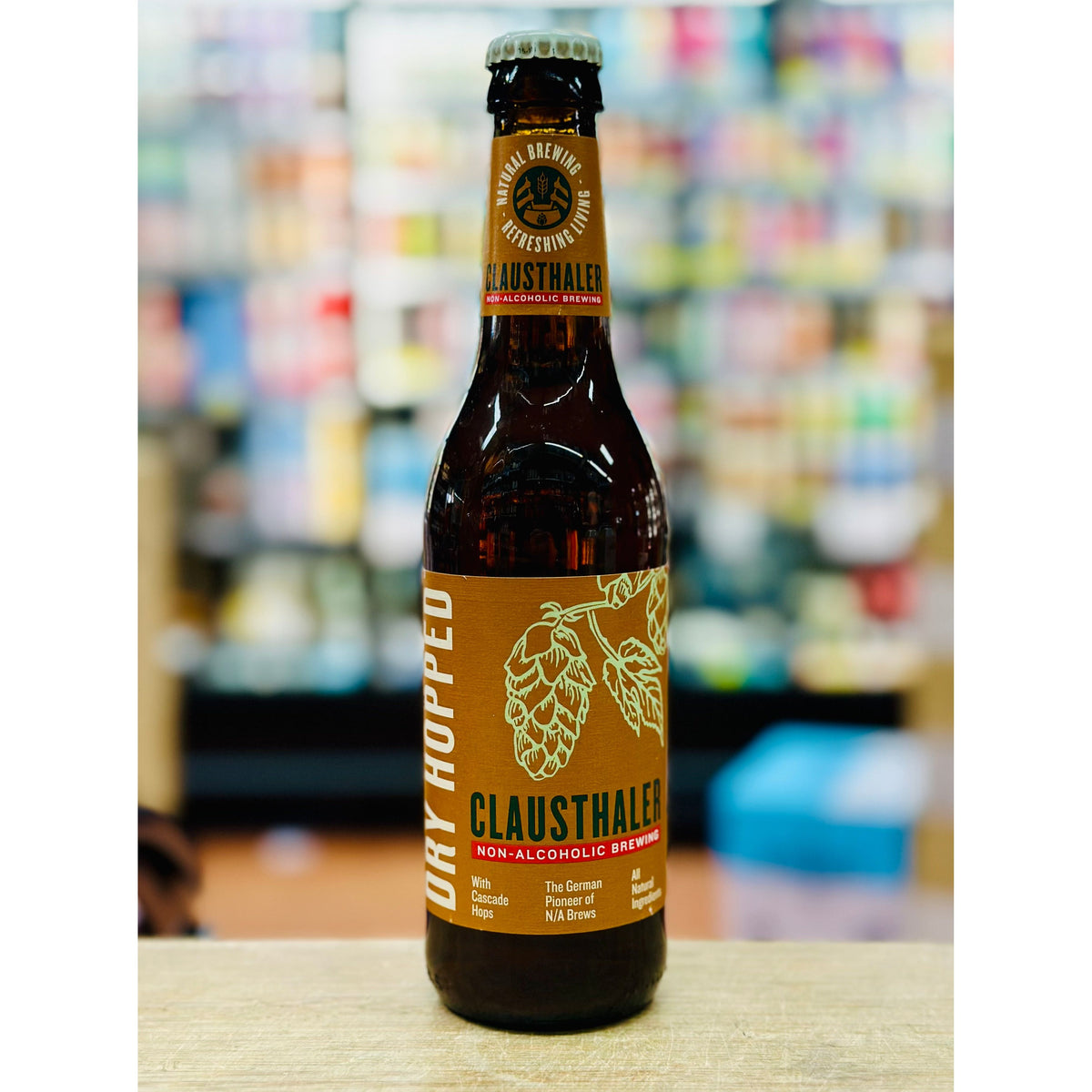MIX 6 OR MORE GET 20% OFF' CLAUSTHALER NON ALCOHOLIC DRY HOPPED BEER