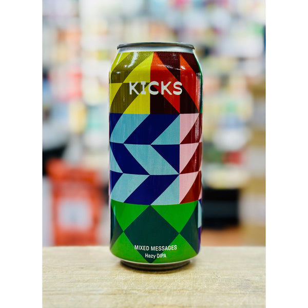 'MIX 6 OR MORE GET 20% OFF' KICK'S BREWING MIXED MESSAGES HAZY DOUBLE IPA 8.7% ABV