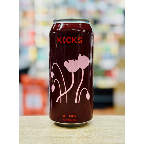 'MIX 6 OR MORE GET 20% OFF' KICK'S BREWING TALL POPPY HAZY PALE ALE 5.3% ABV