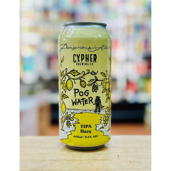 'MIX 6 OR MORE GET 20% OFF' DANGEROUS ALES BREWING X CYPHER BREWING CO POG WATER HAZY TRIPLE IPA 9.5% ABV