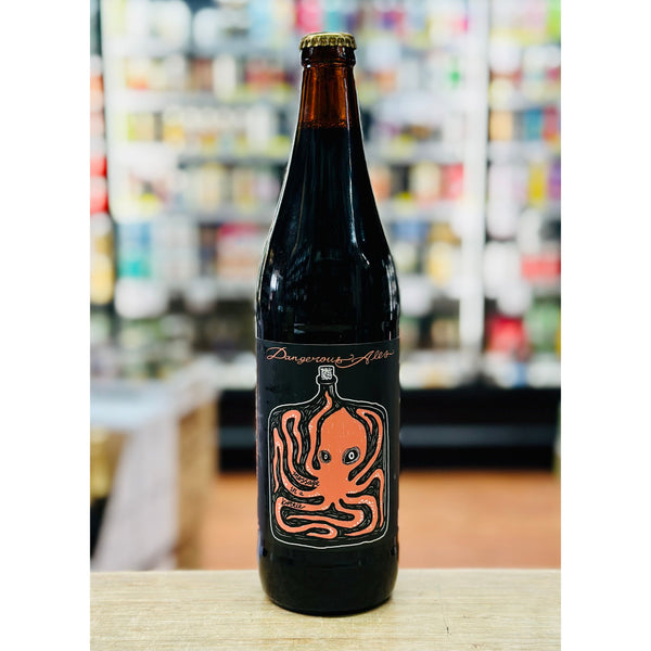 'MIX 6 OR MORE GET 20% OFF' DANGEROUS ALES BREWING MESSAGE IN A BOTTLE IMPERIAL MAPLE BOURBON BARREL AGED STOUT WITH VANILLA 11.5% ABV