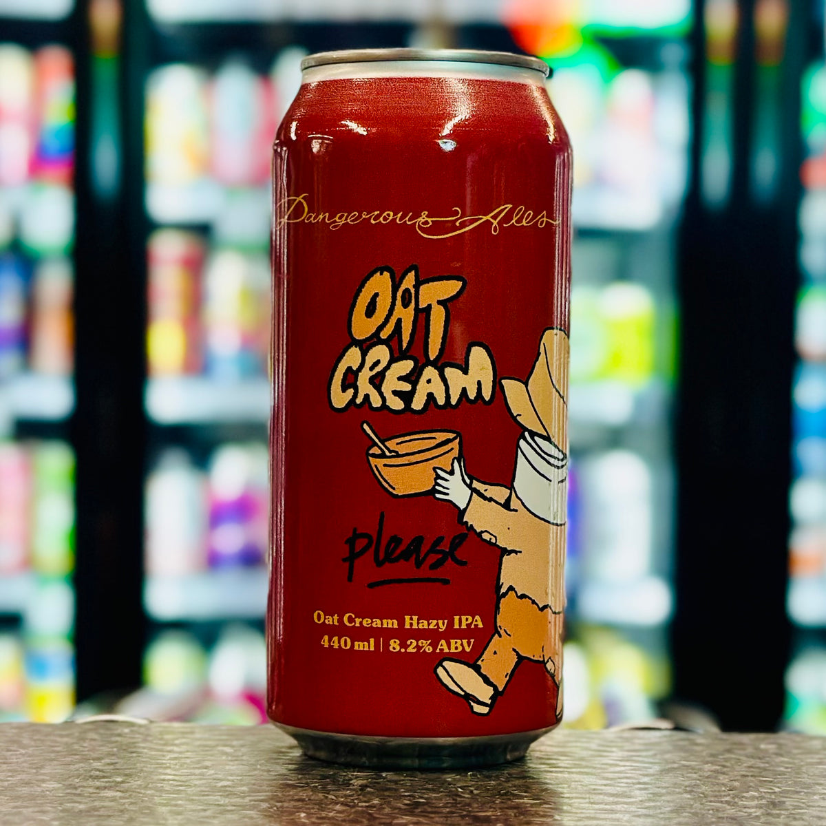 DANGEROUS ALES OAT CREAM PLEASE DOUBLE IPA
