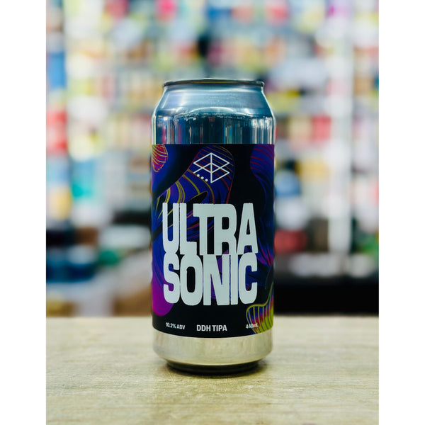'MIX 6 OR MORE GET 20% OFF' RANGE BREWING ULTRA SONIC DOUBLE DRY HOPPED TRIPLE IPA 10.2% ABV