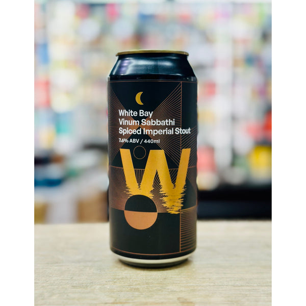 'MIX 6 OR MORE GET 20% OFF' WHITE BAY BREWING VINUM SABBATHI SPICE IMPERIAL STOUT 7.6% ABV