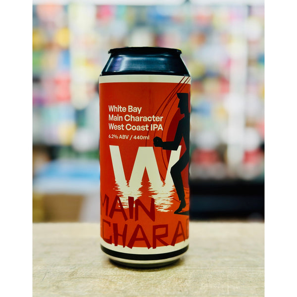 'MIX 6 OR MORE GET 20% OFF' WHITE BAY BREWING MAIN CHARACTER WEST COAST IPA 6.2% ABV