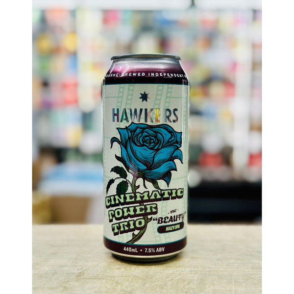 'MIX 6 OR MORE GET 20% OFF' HAWKERS BREWING CINEMATIC POWER TRIO 'BEAUTY' HAZY IPA 7.5% ABV