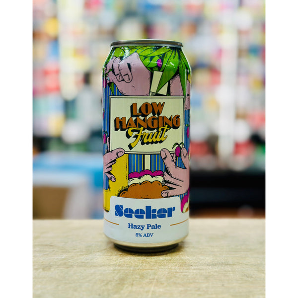 'MIX 6 OR MORE GET 20% OFF' SEEKER BREWING LOW HANGING FRUIT HAZY PALE 5% ABV