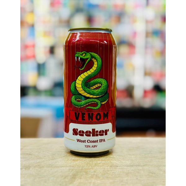 'MIX 6 OR MORE GET 20% OFF' SEEKER BREWING X VENOM BREWING VENOM WEST COAST IPA 7.2% ABV