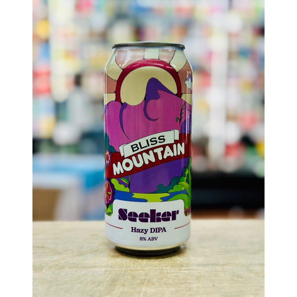 'MIX 6 OR MORE GET 20% OFF' SEEKER BREWING BLISS MOUNTAIN HAZY DOUBLE IPA 8% ABV