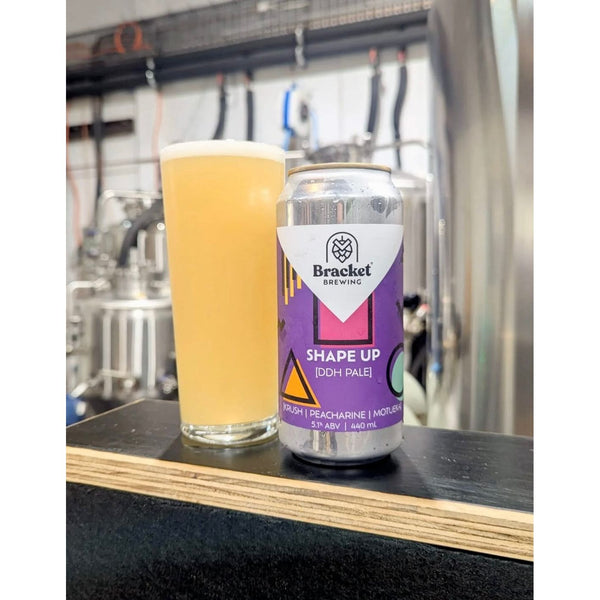 'MIX 6 OR MORE GET 20% OFF' BRACKET BREWING SHAPE UP DOUBLE DRY HOPPED PALE 5.1% ABV