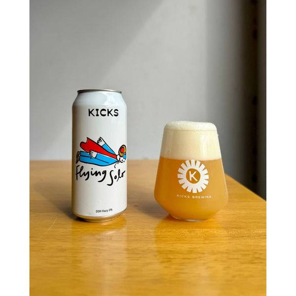 'MIX 6 OR MORE GET 20% OFF' KICK'S BREWING FLYING SOLO HAZY IPA 6.9% ABV