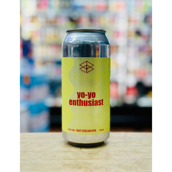 'MIX 6 OR MORE GET 20% OFF' RANGE BREWING YO-YO ENTHUSIAST OAT CREAM IPA 6.6% ABV