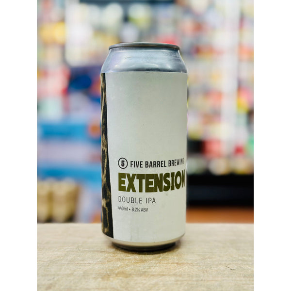 'MIX 6 OR MORE GET 20% OFF' FIVE BARREL BREWING EXTENSION DOUBLE IPA 8.2% ABV