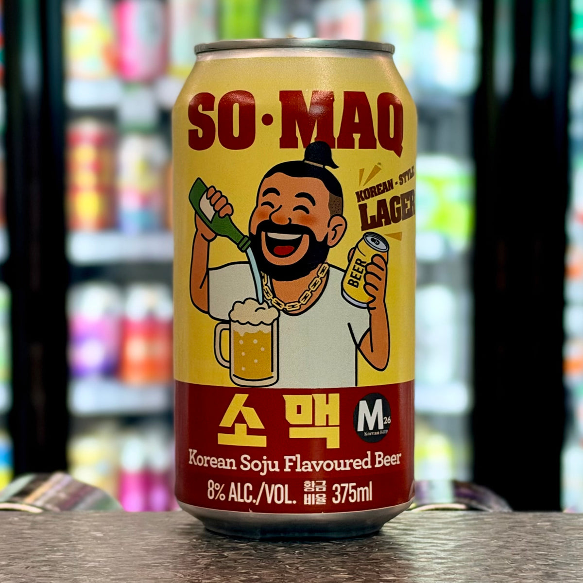 SO-MAQ KOREAN SOJU FLAVOURED LAGER