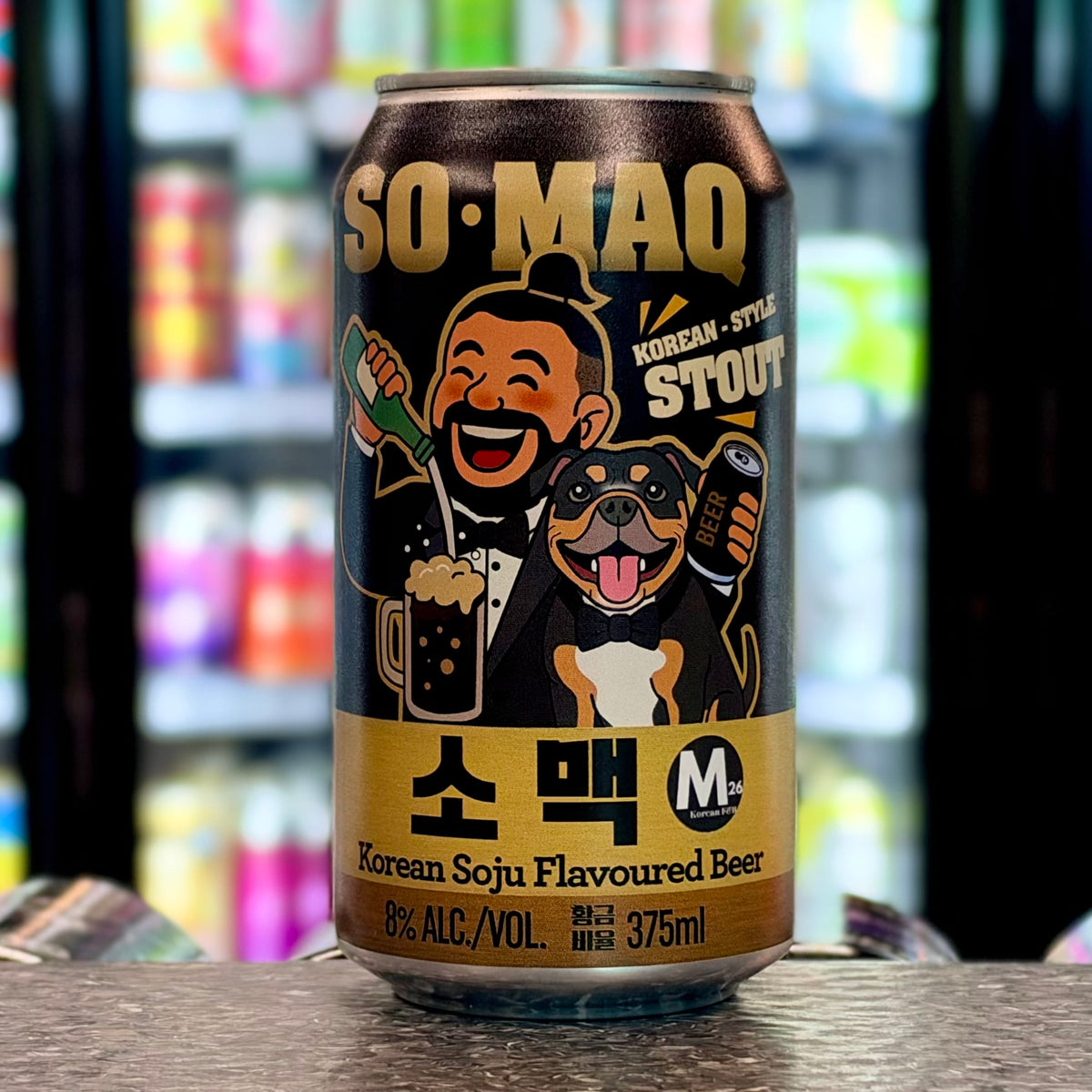 SO-MAQ KOREAN SOJU FLAVOURED STOUT