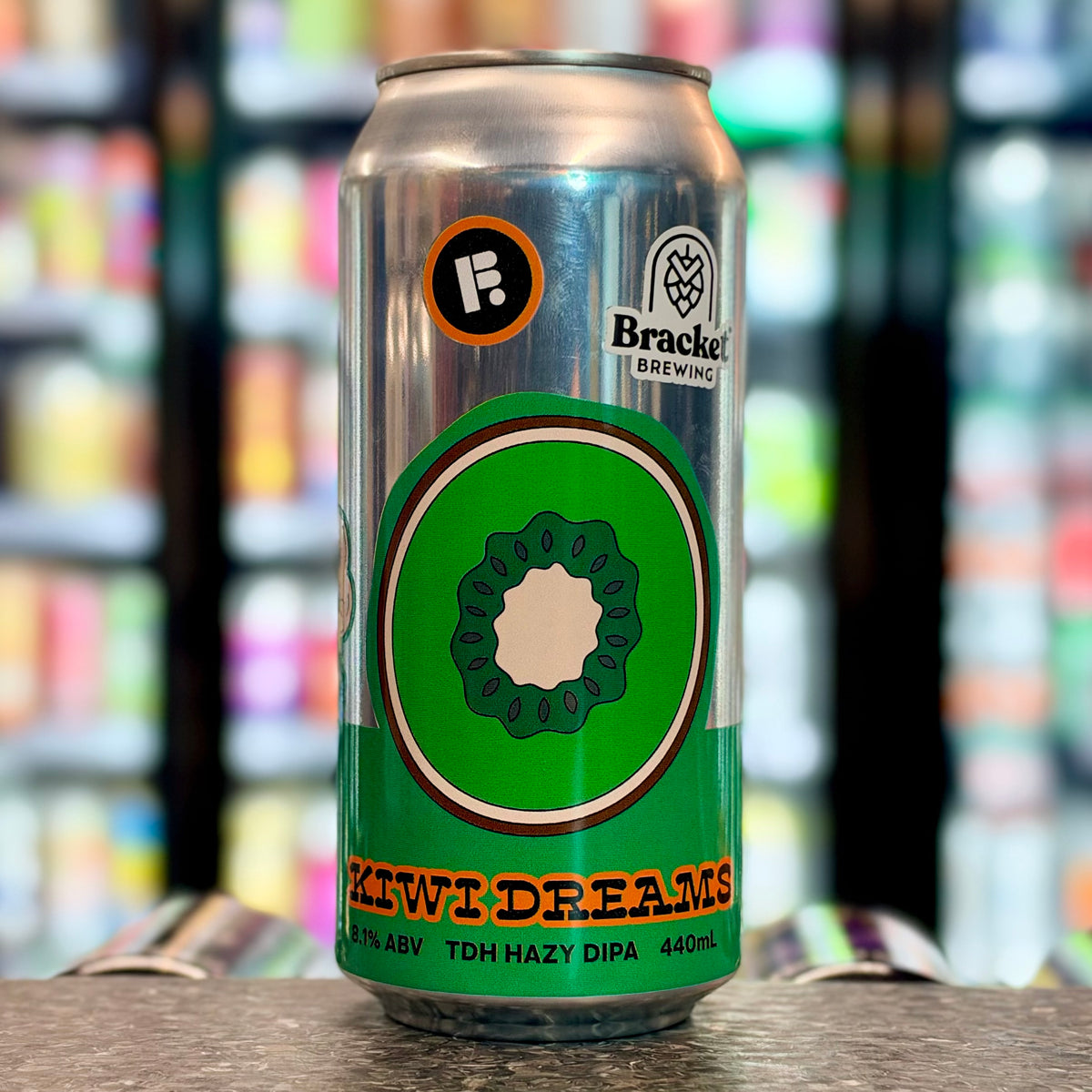 KIWI DREAMS HAZY TDH DOUBLE IPA (BRACKET BREWING COLLAB)