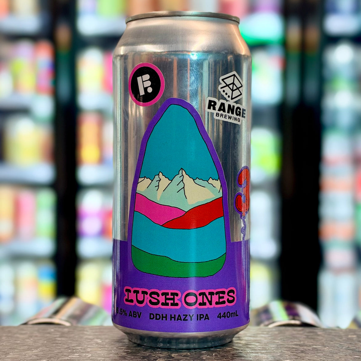 LUSH ONES DDH HAZY IPA (RANGE BREWING COLLAB)