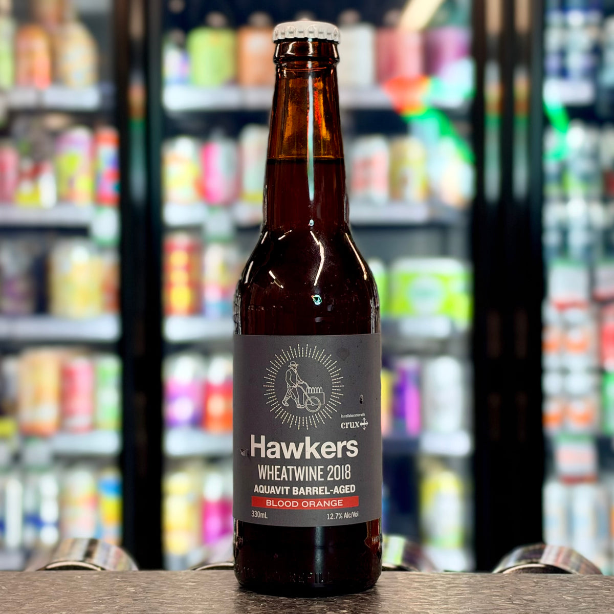 AQUAVIT BARREL-AGED BLOOD ORANGE WHEATWINE 2018