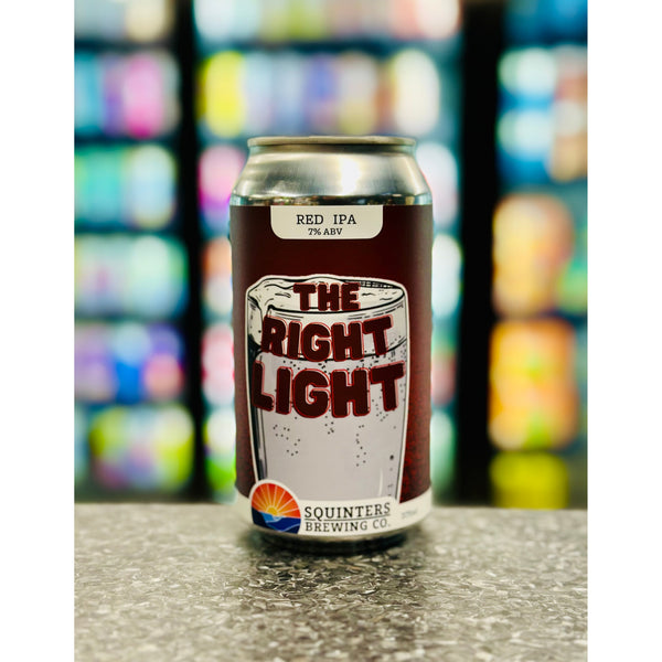 'MIX 6 OR MORE GET 20% OFF' SQUINTERS BREWING THE RIGHT LIGHT RED IPA 7% ABV
