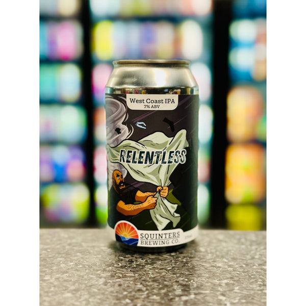 'MIX 6 OR MORE GET 20% OFF' SQUINTERS BREWING RELENTLESS WEST COAST IPA 7% ABV
