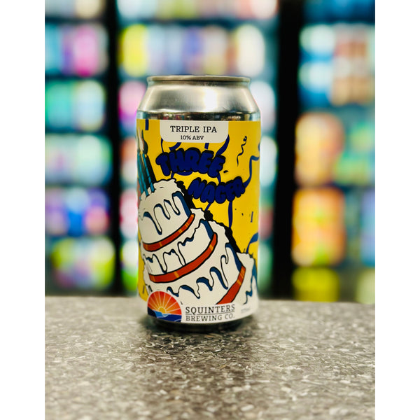 'MIX 6 OR MORE GET 20% OFF' SQUINTERS BREWING THREENAGER TRIPLE IPA 10% ABV